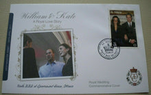Load image into Gallery viewer, 2011 WILLIAM &amp; KATE - A ROYAL LOVE STORY - YOUTH BBQ ,OTTAWA COMMEMORATIVE COVER
