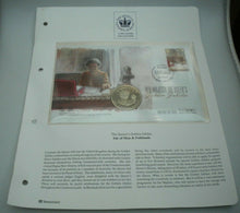 Load image into Gallery viewer, 2002 HM THE QUEEN&#39;S GOLDEN JUBILEE, FALKLAND ISLAND BUNC 50p CROWN COIN PNC
