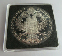 Load image into Gallery viewer, 1780 MARIA THERESA THALER 1780 PROOF RESTRIKE SILVER COIN ENCAPSULATED &amp; BOXED
