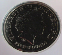 Load image into Gallery viewer, 2011 THE FINAL PUSH LONDON 2012 OLYMPIC GAMES BUNC 2011 £5 COIN COVER PNC
