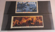 Load image into Gallery viewer, 1970&#39;S USA 8 X STAMPS MNH IN A CLEAR FRONTED STAMP HOLDER
