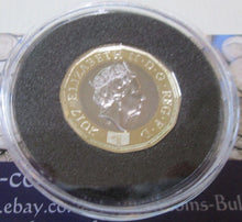 Load image into Gallery viewer, 2017 £1 COIN FIRST NEW 12 SIDED POUND BUnc FROM SEALED MINT PACK ENCAPSULATED

