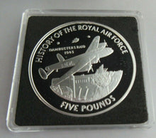 Load image into Gallery viewer, 2008 HISTORY OF THE RAF BATTLE OF BRITAIN S/PROOF £5 FIVE POUND CROWN BOX COA
