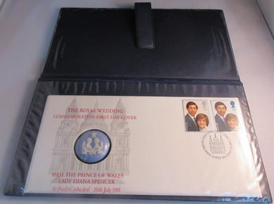 1981 WEDDING OF HRH THE PRINCE OF WALES & LADY DIANA SPENCER CAMEO PNC