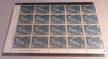 Load image into Gallery viewer, 1975 PALACE OF WESTMINSTER 12P BLOCK OF 20 X STAMPS MNH &amp; STAMP HOLDER
