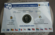 Load image into Gallery viewer, 2021 The Antarctic Treaty BAT Diamond Finish £2 Coin In Sealed Pack (X)
