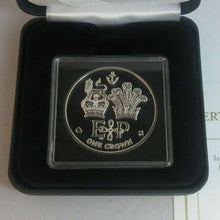 Load image into Gallery viewer, Lifetime of Service Elizabeth &amp; Philip Silver Proof Falklands Crown Coin Box/COA
