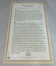 Load image into Gallery viewer, THE GREATEST GERMANS IN REAL SILVER THEODOR HEUSS 1949-1959 S/PROOF MEDAL &amp; COA
