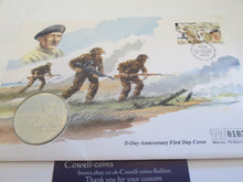 Load image into Gallery viewer, £5 Proof Coin First Day Covers Colourised Rare Unusual Battle of Britain WWII BU
