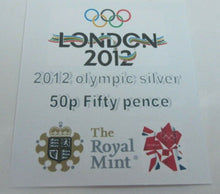 Load image into Gallery viewer, 2012 UK OLYMPICS OLYMPIC BOCCIA 2011 50P FIFTY PENCE COIN BOX &amp; COA
