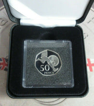 Load image into Gallery viewer, Roger Bannister 4 Minute Mile 2019 UK Royal Mint Proof 50p Coin + Quad Cap + Box
