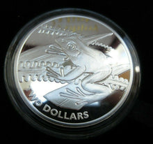 Load image into Gallery viewer, 2018 SILVER PROOF FIJI  $2 1OZ COIN YELLOW TREE FROG BOXED WITH COA
