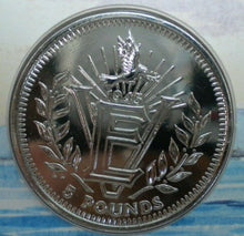 Load image into Gallery viewer, 1995 VE DAY 50TH ANNIVERSARY SILVER BUNC GIBRALTAR £5 COIN COVER PNC/INFO SHEET
