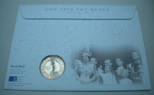 Load image into Gallery viewer, 1953-2003 HER MAJESTY THE QUEEN&#39;S CORONATION ANNIVER BUNC £5 COIN COVER PNC
