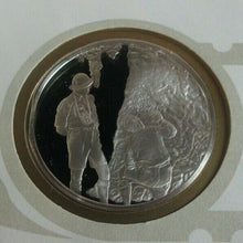 Load image into Gallery viewer, 1977 Netherlands Antilles Rocks INT&#39;L Society of Postmasters Silver Proof Medal
