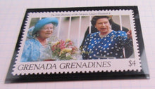 Load image into Gallery viewer, 1991 65TH BIRTHDAY QUEEN ELIZABETH II GRENADA GRENADINES STAMPS MNH ALBUM SHEET
