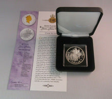 Load image into Gallery viewer, 2003 Gun Salutes Golden Jubilee 1oz Silver Proof Cook Islands RM $1 Coin Box/COA
