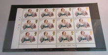 Load image into Gallery viewer, GB 1980 MRS GASKELL NORTH &amp; SOUTH 17 1/2p BLOCK OF 12 STAMPS MNH
