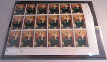 Load image into Gallery viewer, 1969 MADONNA &amp; CHILD 4d HALF SHEET 60 X STAMPS MNH WITH STAMP HOLDER
