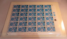 Load image into Gallery viewer, 1969 NATIONAL GIRO 5d FULL SHEET 120 X STAMPS MNH INCLUDES TRAFFIC LIGHTS
