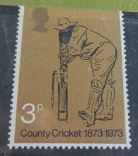 Load image into Gallery viewer, 1973 COUNTY CRICKET POST OFFICE BRITISH MINT STAMPS PRESENTATION PACK
