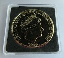 Load image into Gallery viewer, 2010 QUEEN ELIZABETH II THE LONE SOLDIER GOLD PLATED CROWN COIN BOX &amp; COA
