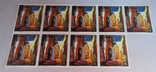 Load image into Gallery viewer, 1968 PAINTINGS PIPER 1940 1/6 9 X STAMPS MNH WITH CLEAR FRONTED STAMP HOLDER
