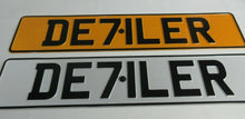 Load image into Gallery viewer, DE71LER (DEALER) Number Plate Reg Plate personalised / cherished car plate UK
