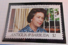 Load image into Gallery viewer, 1991 65TH BIRTHDAY QUEEN ELIZABETH II ANTIGUA &amp; BARBUDA STAMPS MNH &amp; ALBUM SHEET
