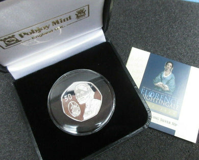 2020 Florence Nightingale 50p Silver Proof Coin ONLY 199 WORLD WIDE VERY SCARCE