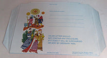 Load image into Gallery viewer, AIR MAIL LETTER QUEEN ELIZABETH II CHRISTMAS 9d AIR MAIL LETTER UNUSED
