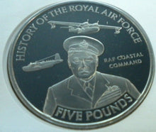 Load image into Gallery viewer, 2008 COASTALCOMMAND SIR WILLIAM SHOLTO DOUGLAS, HISTORY OF RAF PROOF £5 COIN PNC
