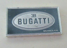 Load image into Gallery viewer, 1931 BUGATTI 15mm X 10mm 1.60gram SILVER INGOT WITH INFORMATION SLIP
