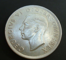 Load image into Gallery viewer, 1945 KING GEORGE VI BARE HEAD 1 SILVER HALF CROWN ref SPINK 4080 A50
