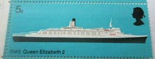 Load image into Gallery viewer, 1969 RMS QUEEN ELIZABETH 2 5d 3 X STAMPS MNH
