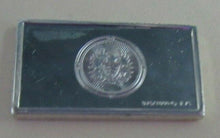 Load image into Gallery viewer, 1905 PEERLESS 15mm X 10mm 1.60gram SILVER INGOT WITH INFORMATION SLIP
