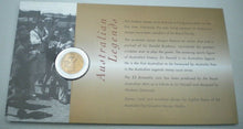 Load image into Gallery viewer, 1997 AUSTRALIAN LEGENDS - SIR DONALD BRADMAN 5 DOLLAR COIN COVER PNC, COA, INFO
