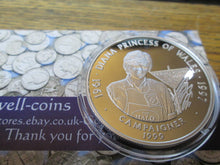 Load image into Gallery viewer, UK SILVER PROOF PRINCESS DIANA COINS VARIOUS £5 /CROWNS/RUPEES/ DOLLARS
