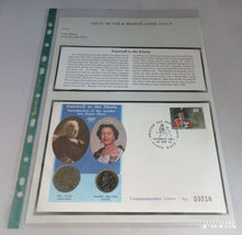 Load image into Gallery viewer, 1992 FAREWELL TO THE FLORIN INTRODUCTION OF THE SMALLER TEN PENCE COIN COVER PNC
