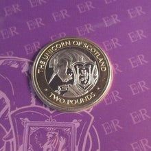 Load image into Gallery viewer, The Unicorn Of Scotland 2021 Queen&#39;s Beasts RARE BIOT £2 Coin In Pack
