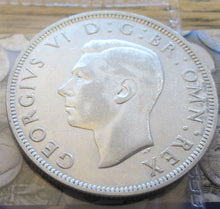 Load image into Gallery viewer, 1944 KING GEORGE VI SILVER HALFCROWN VERY COLLECTABLE CONDITION SPINK 4080 Cc2
