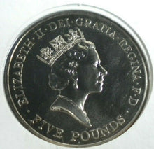 Load image into Gallery viewer, 1926-1996 70TH BIRTHDAY HER MAJESTY QUEEN ELIZABETH II £5 CROWN COIN COVER PNC
