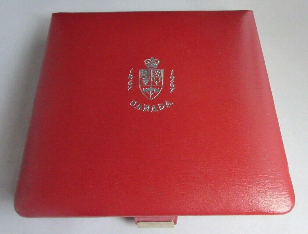 1867-1967 ROYAL CANADIAN MINT 7 COIN SET MEDAL DOLLAR & CENTS ORIGINAL BOX