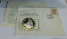 Load image into Gallery viewer, 1977 Czechoslovakia Folk Costume INT&#39;L Society of Postmasters Silver Proof Medal
