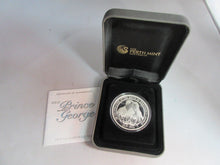 Load image into Gallery viewer, 2013 QEII HRH PRINCE GEORGE 1OZ SILVER PROOF COIN IN ORIGINAL BOX WITH COA
