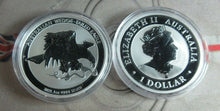 Load image into Gallery viewer, Wedge-Tailed Eagle 2021 Australian 1oz .999 Silver BUnc $1 Coin In Capsule
