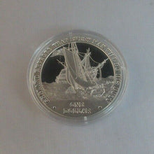 Load image into Gallery viewer, 2007 Battle of Trafalgar - Nelson Silver Proof Cook Islands $1 Coins + Caps Cc4
