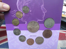 Load image into Gallery viewer, 1953 - 2003 CORONATION ANNIVERSARY BRILLIANT UNC COIN COLLECTION - 19 COINS £5
