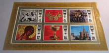 Load image into Gallery viewer, 1977 RUSSIA RUSSIAN ART BLOCK OF 6 STAMPS MNH
