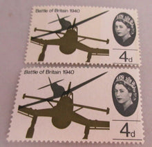 Load image into Gallery viewer, 1965 VARIOUS QEII BATTLE OF BRITAIN 13 PRE DECIMAL STAMPS MNH IN STAMP HOLDER
